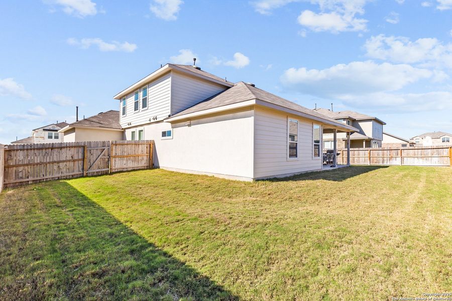 Exterior details and patio area of a home in , Cibolo (Image 21). Exterior details and patio area of a home in , Cibolo (Image 21).