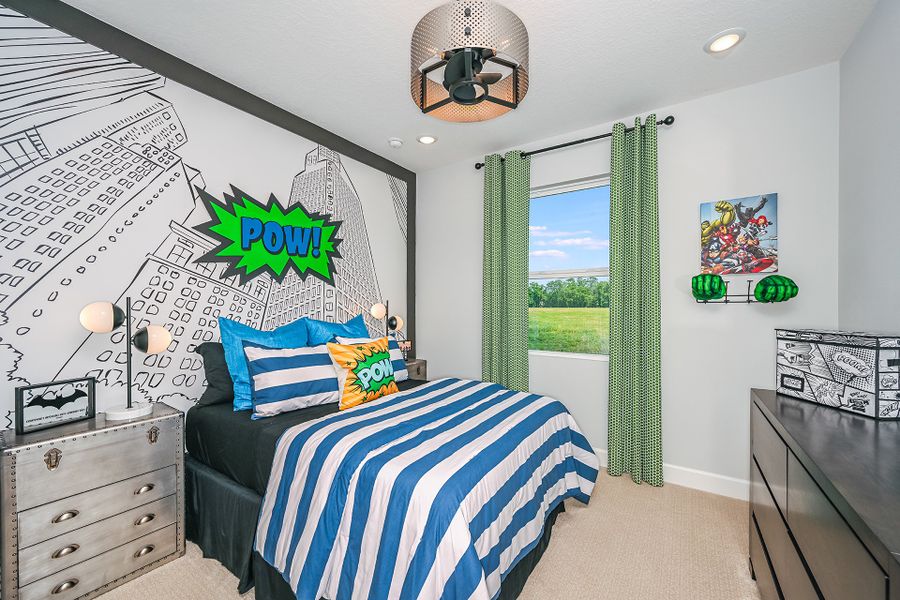 Representative furnished interior of a home built from the Serenity by Risewell Homes in Storey Creek, Kissimmee (Image 15).