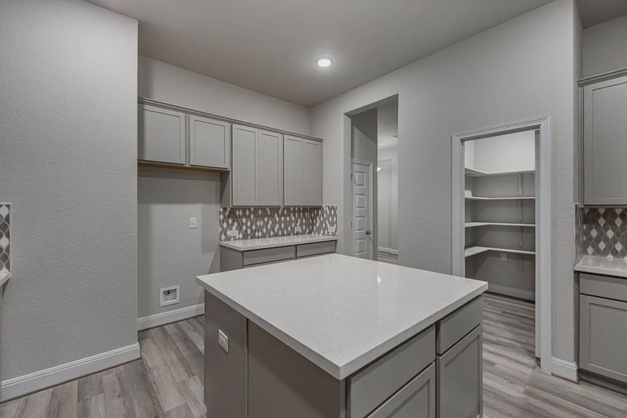 Representative furnished interior of a home built from the Shelby by Chesmar Homes in Esperanza 50's, Boerne (Image 8).