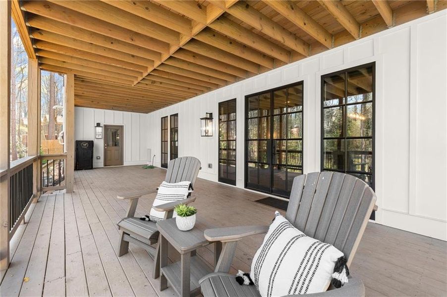 Exterior details and patio area of a home in , Marietta (Image 39). Exterior details and patio area of a home in , Marietta (Image 39).