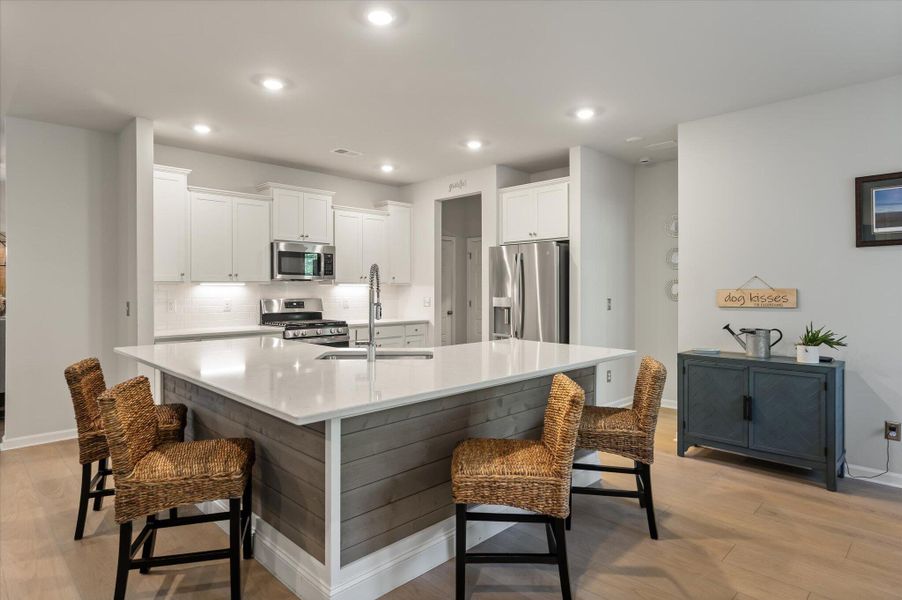 Furnished interior view inside a new home in , Johns Island (Image 36).