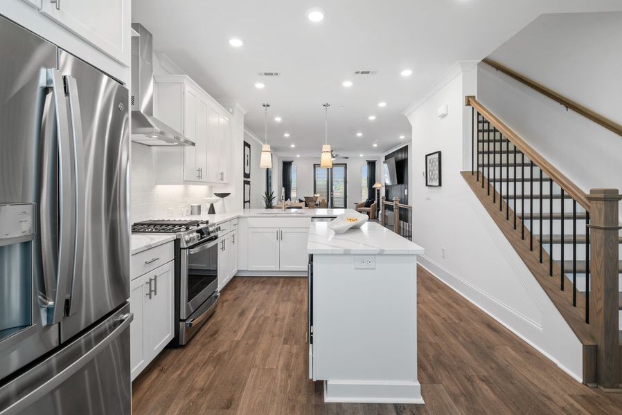 Representative furnished interior of a home built from the The Barnsley I by The Providence Group in IveyBrooke, Alpharetta (Image 25).