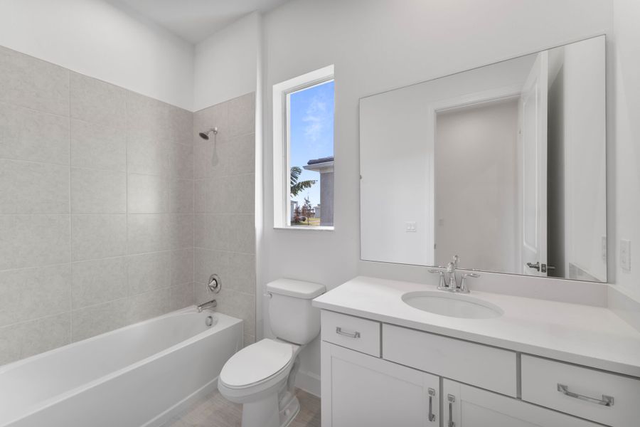 Representative furnished interior of a home built from the Rosewood by Mattamy Homes in Tradition, Port St. Lucie (Image 9).
