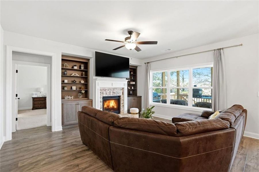 Furnished interior view inside a new home in Calgary Downs, Winder (Image 36).