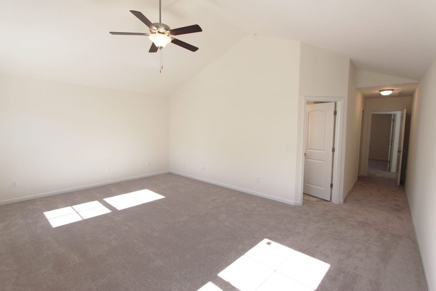 Representative unfurnished interior of a home built from the Burlington by Keystone Homes NC in The Wilcox, Greensboro (Image 32).