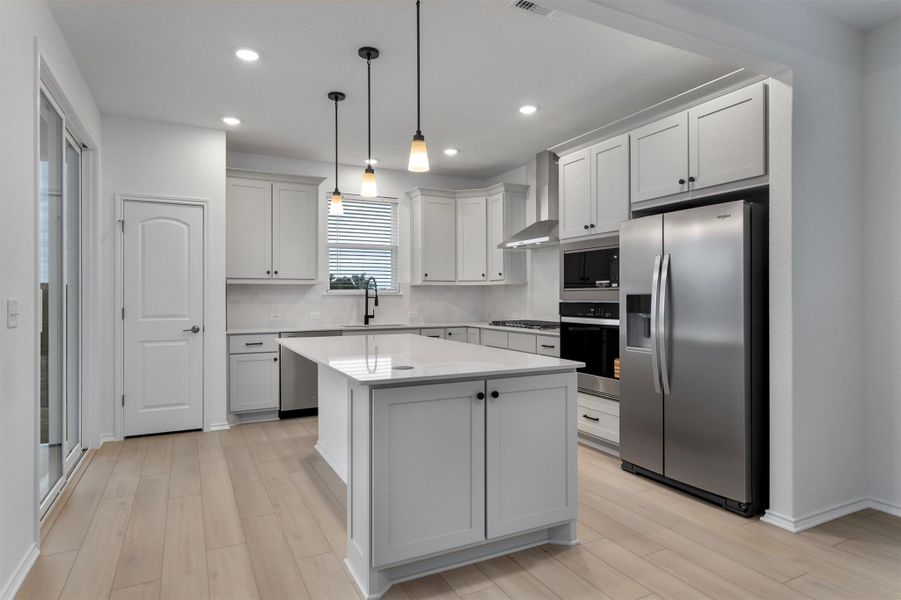 Furnished interior view inside a new home in Sun City Texas, Georgetown (Image 7).