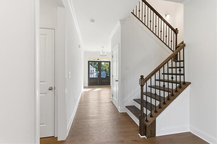 Spacious, unfurnished interior of a new home in The Estates at Hurricane Pointe, Douglasville (Image 24).