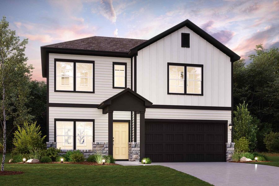 Paige Elevation B floor plan by Century Communities