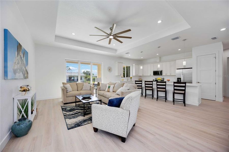 Furnished interior view inside a new home in , Englewood (Image 26).