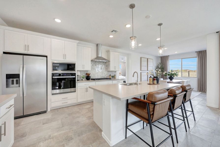 Representative furnished interior of a home built from the Mercury by Mattamy Homes in Las Ventanas, Goodyear (Image 9).
