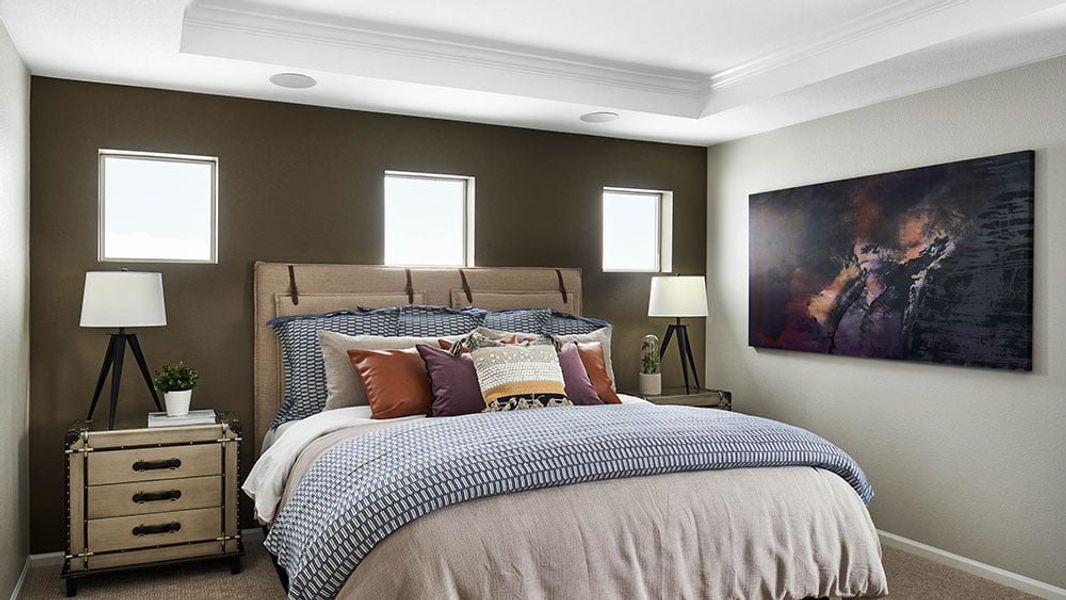 Furnished interior view inside a new home in Farmlore, Brighton (Image 13).
