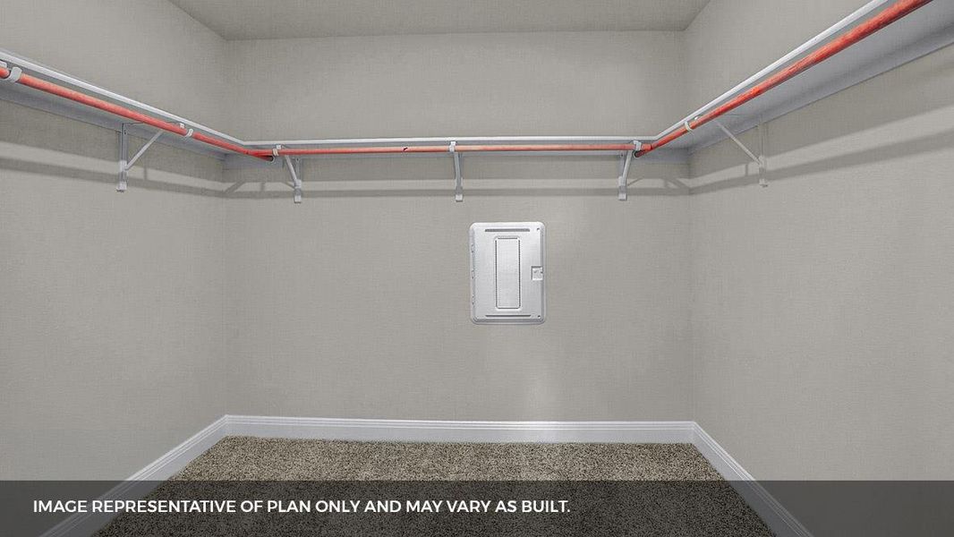 Spacious, unfurnished interior of a new home in Prairie Lakes, Buda (Image 18).