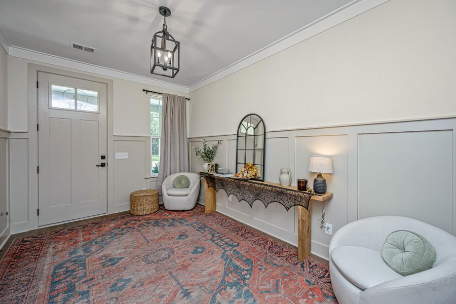 Furnished interior view inside a new home in , Awendaw (Image 13).