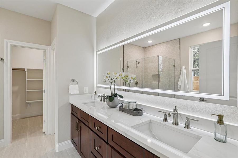 Furnished interior view inside a new home in , Keller (Image 10). Furnished interior view inside a new home in , Keller (Image 10).