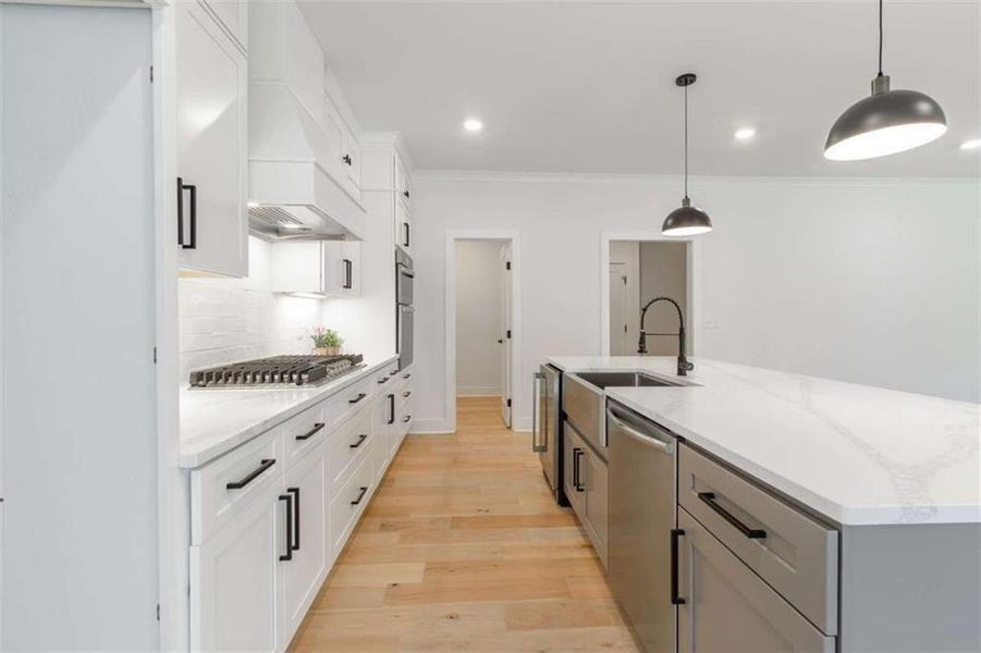 Furnished interior view inside a new home in , Gainesville (Image 10).