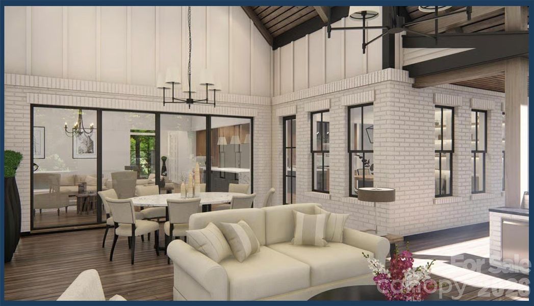 Exterior details and patio area of a home in , Marshville (Image 3).
