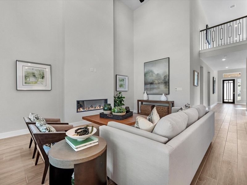 Furnished interior view inside a new home in Clopton Farms, Montgomery (Image 5).