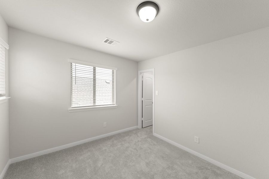 Representative unfurnished interior of a home built from the Timberline by Pacesetter Homes in La Terra at Uptown Celina, Celina (Image 22).