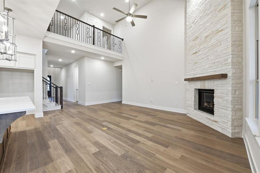 Spacious, unfurnished interior of a new home in Wildflower Ranch, Northlake (Image 24).