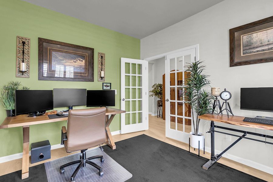 Furnished interior view inside a new home in Sweetgrass at Summers Corner: Arbor Collection, Summerville (Image 11).