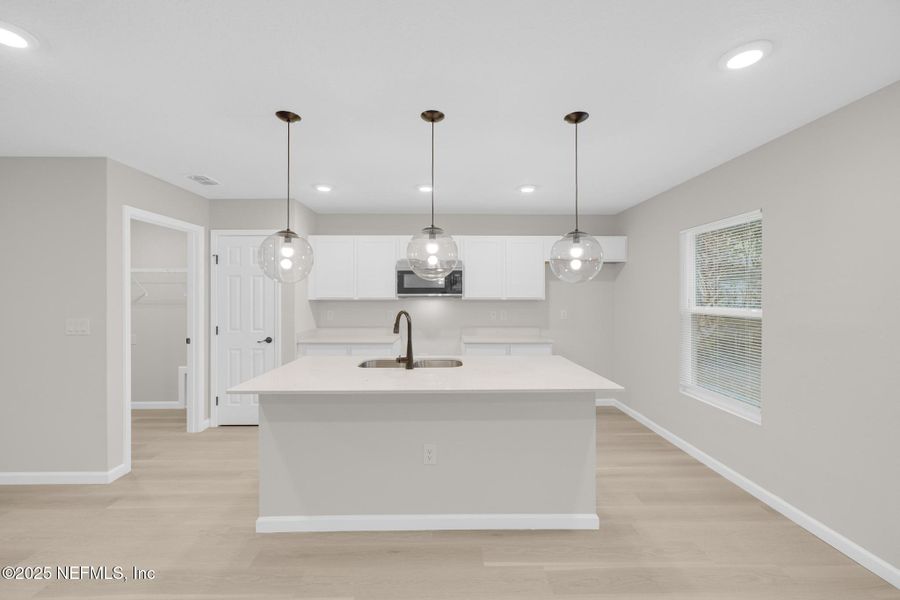 Furnished interior view inside a new home in , Jacksonville (Image 7).