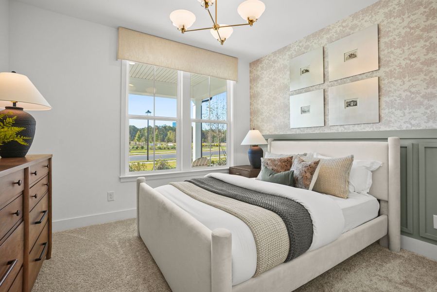 Representative furnished interior of a home built from the Palmary by Del Webb in Del Webb Carolina Ridge, Midland (Image 55).