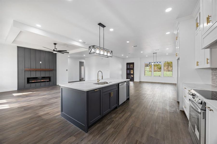 Furnished interior view inside a new home in , Athens (Image 8). Furnished interior view inside a new home in , Athens (Image 8).