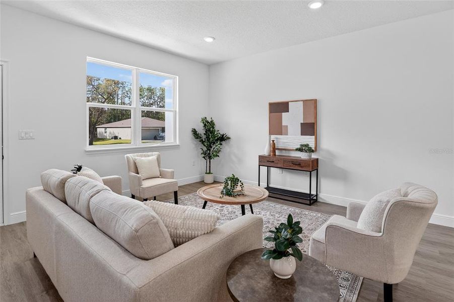 Furnished interior view inside a new home in , Citrus Springs (Image 11).