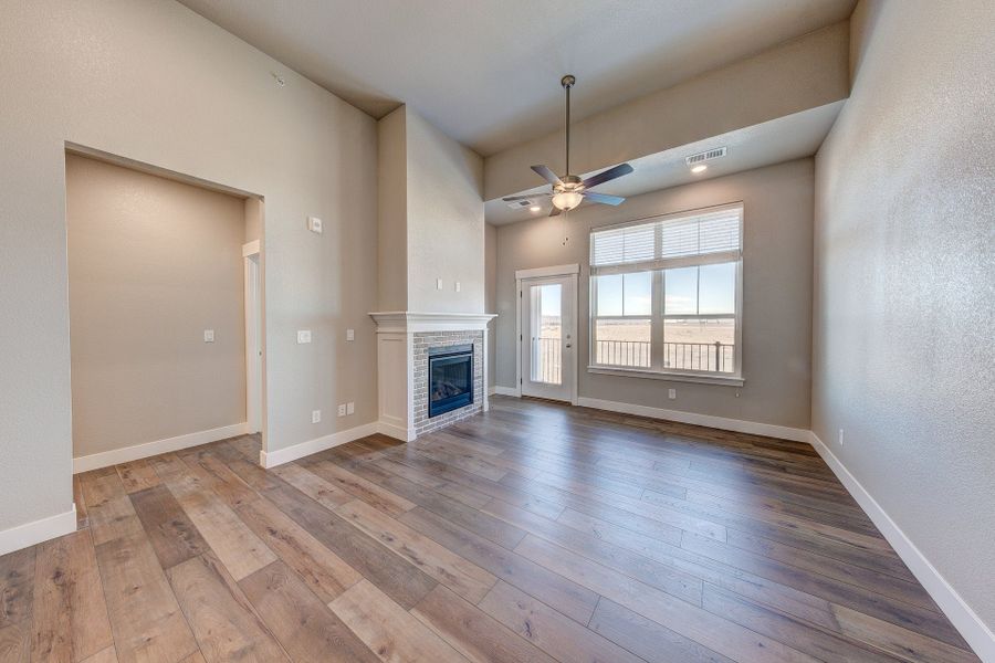 Representative unfurnished interior of a home built from the The Vanderbilt by Landmark Homes in Highlands at Fox Hill, Longmont (Image 14). Representative unfurnished interior of a home built from the The Vanderbilt by Landmark Homes in Highlands at Fox Hill, Longmont (Image 14).