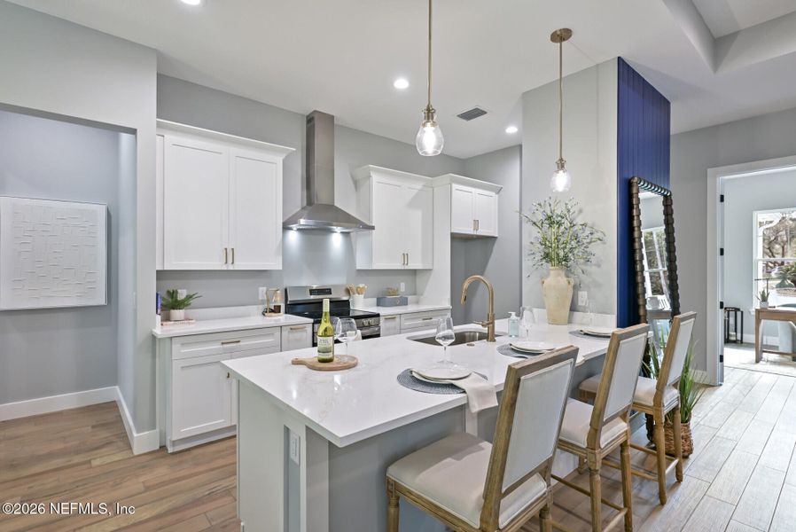 Furnished interior view inside a new home in , Jacksonville (Image 43).