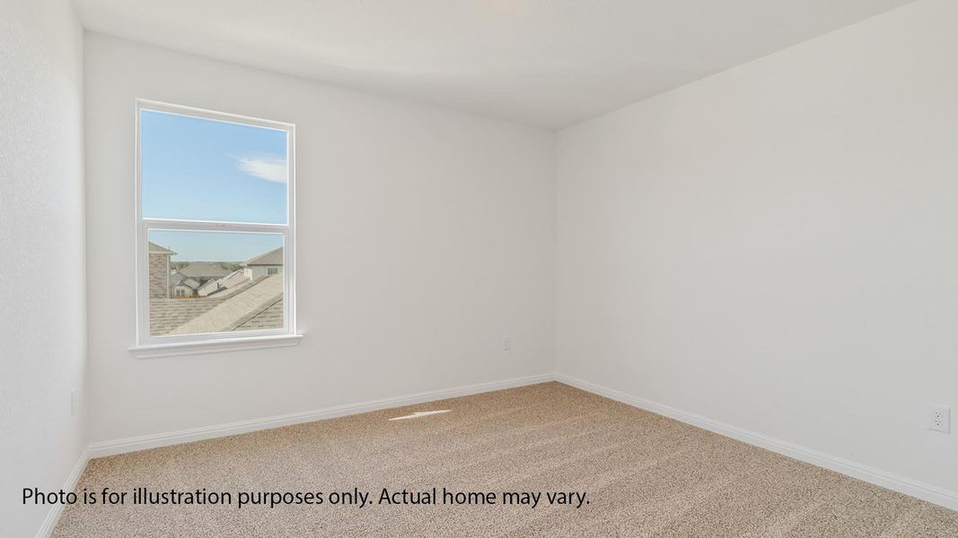 Spacious, unfurnished interior of a new home in Bar W Ranch, Leander (Image 18).