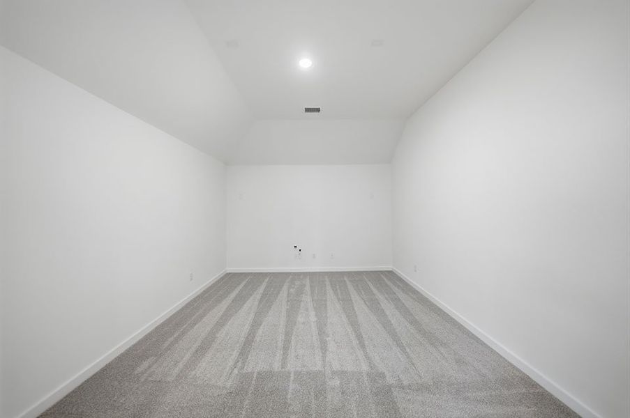 Spacious, unfurnished interior of a new home in Light Farms Brenham - 40' Lots, Celina (Image 32).