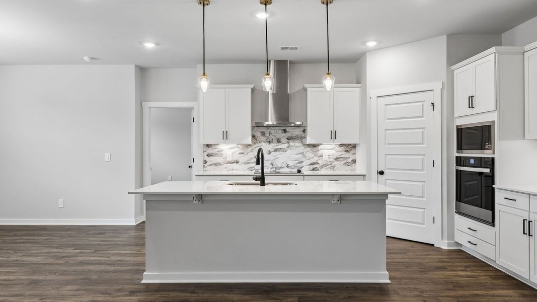Furnished interior view inside a new home in Reserve at Hickory Ridge, Columbia (Image 10).