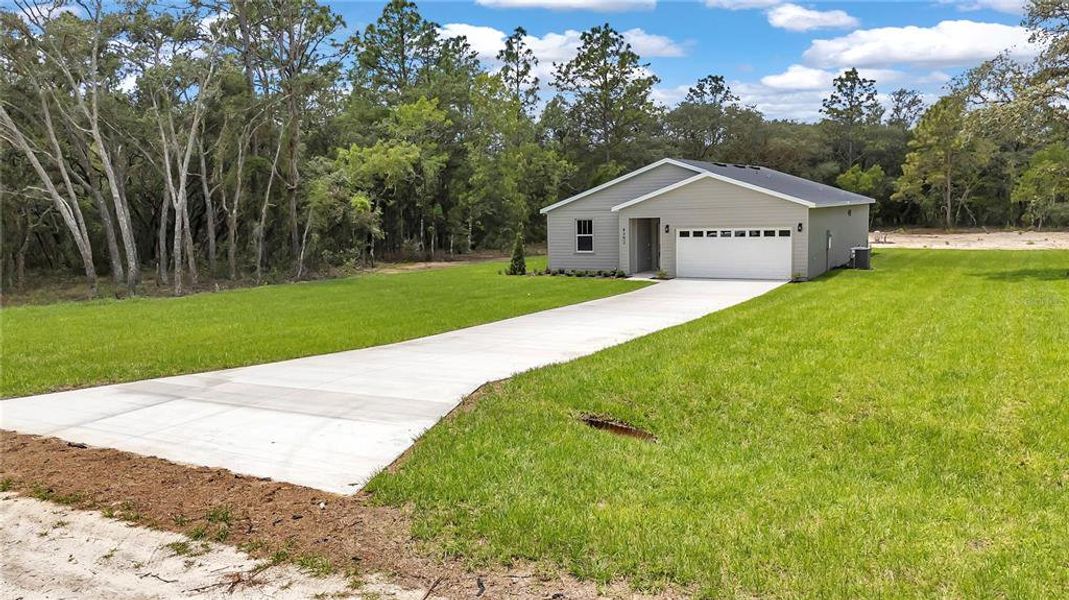 Actual Completed Home Ready to Move In