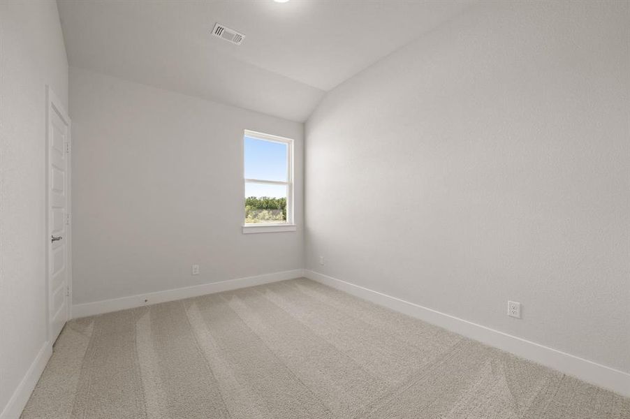 Spacious, unfurnished interior of a new home in Saddleback Estates, Boyd (Image 13). Spacious, unfurnished interior of a new home in Saddleback Estates, Boyd (Image 13).