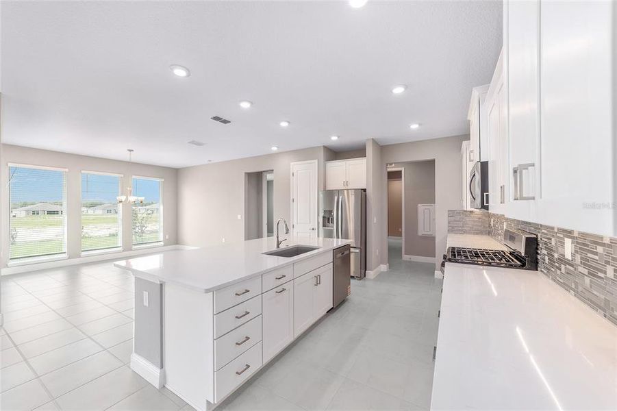 Furnished interior view inside a new home in On Top of the World Communities, Ocala (Image 9).