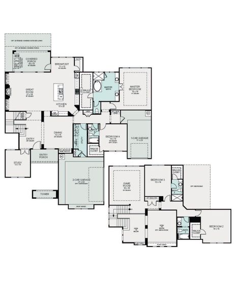 Montego Floor Plan Layout