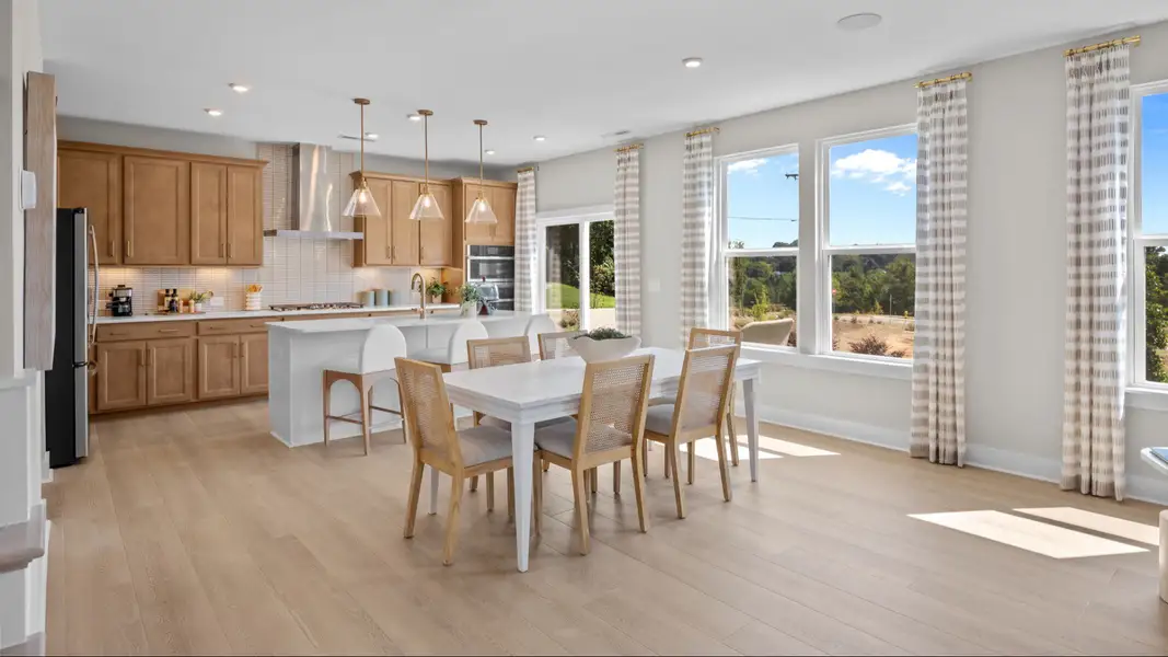 The Jordan Plan by DRB Homes in McBride Indian Trail, NC - Kitchen
