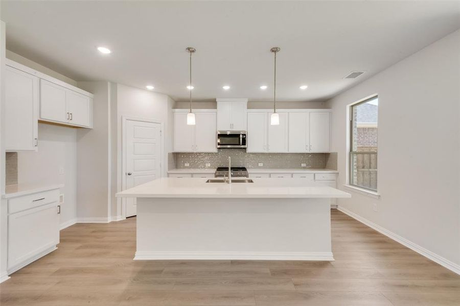 Furnished interior view inside a new home in Spiritas Ranch, Little Elm (Image 9).