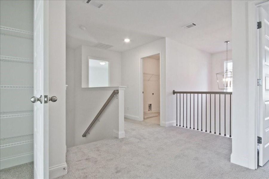 Spacious, unfurnished interior of a new home in Clark Farms, Flowery Branch (Image 30). Spacious, unfurnished interior of a new home in Clark Farms, Flowery Branch (Image 30).