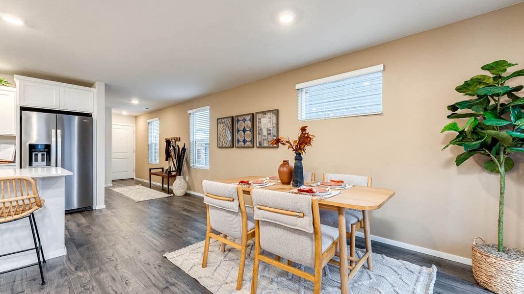 Representative furnished interior of a home built from the Rowan by D.R. Horton in Vineyards, Davie (Image 5). Representative furnished interior of a home built from the Rowan by D.R. Horton in Vineyards, Davie (Image 5).