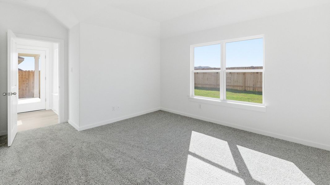 Furnished interior view inside a new home in Sky Ridge, San Marcos (Image 6).