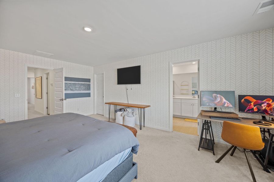 Furnished interior view inside a new home in , North Charleston (Image 31).