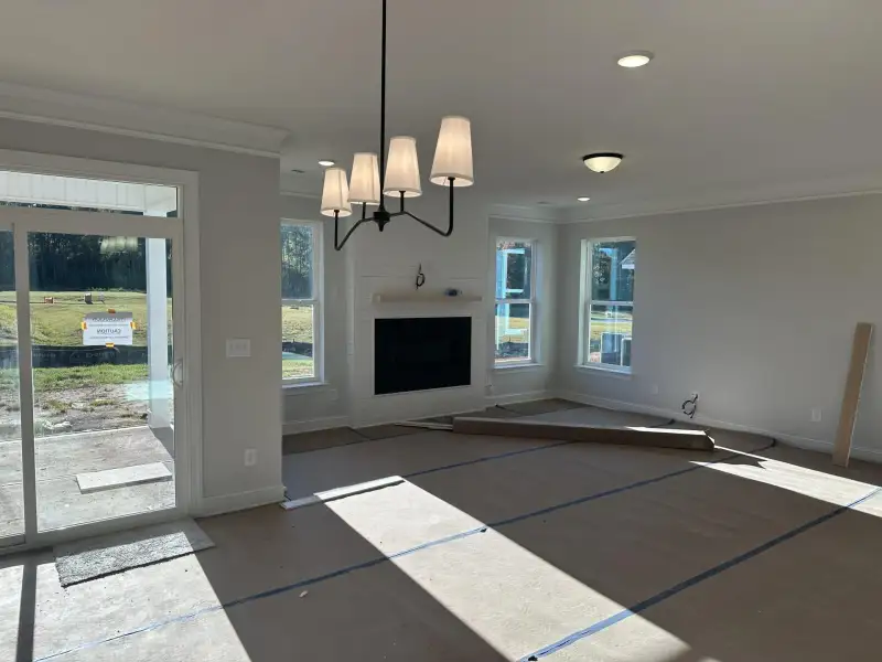 In-progress construction of a new home in The Enclave at Laurelbrook, Sherrills Ford, NC (Image 12).