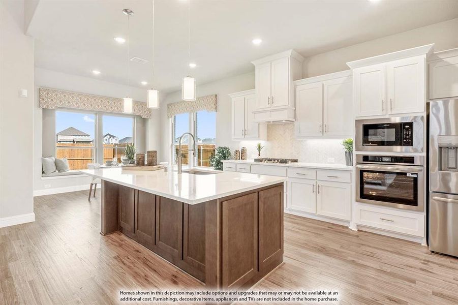 Furnished interior view inside a new home in Sutton Fields, Celina (Image 28).