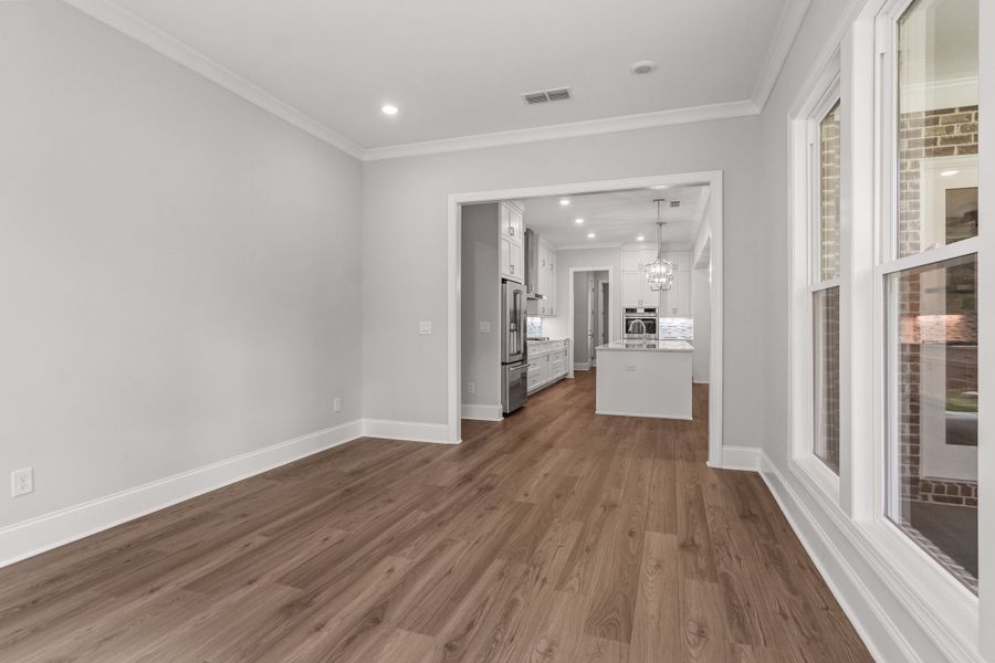 Representative unfurnished interior of a home built from the The Danville by The Providence Group in Bellwyn, Alpharetta (Image 38).
