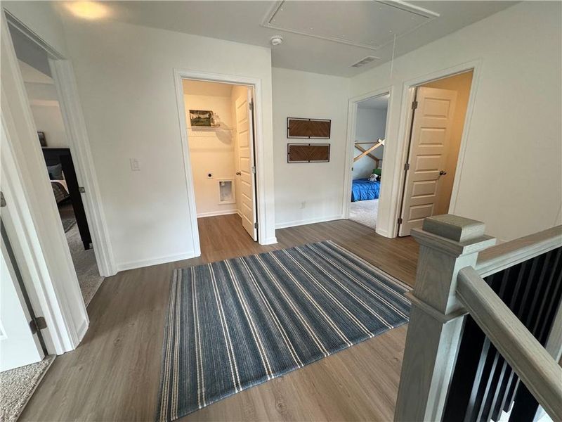 Spacious, unfurnished interior of a new home in The Reserve at Willow Oaks, Canton (Image 9).