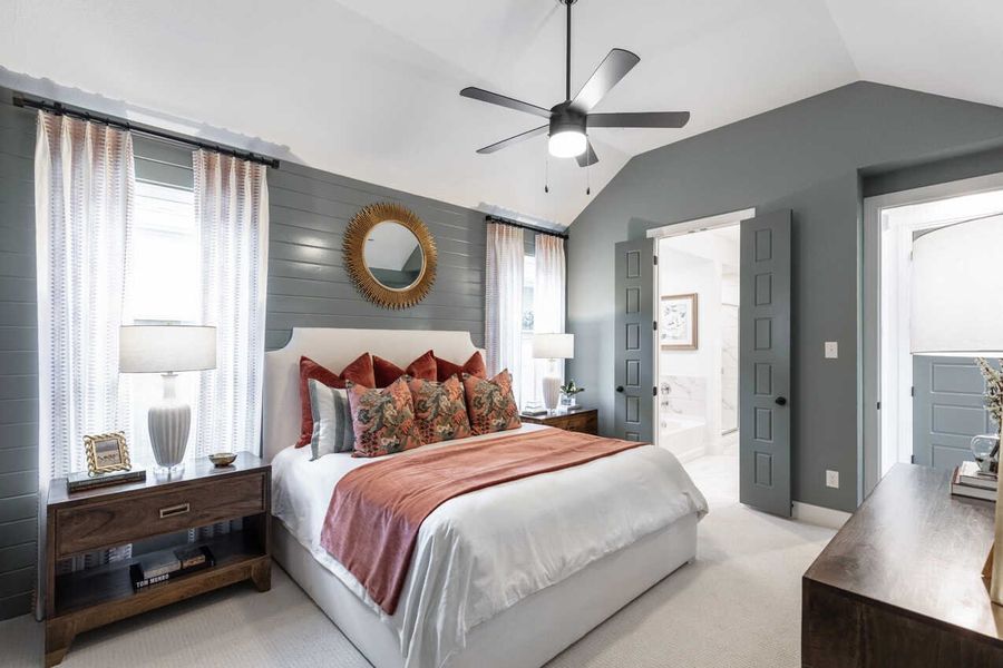 Representative Primary Bedroom - some options shown Representative Primary Bedroom - some options shown