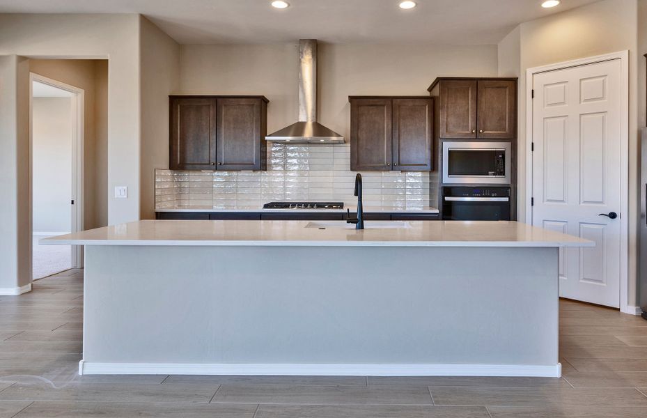 Furnished interior view inside a new home in Vistoso Canyon Estates, Oro Valley (Image 11).