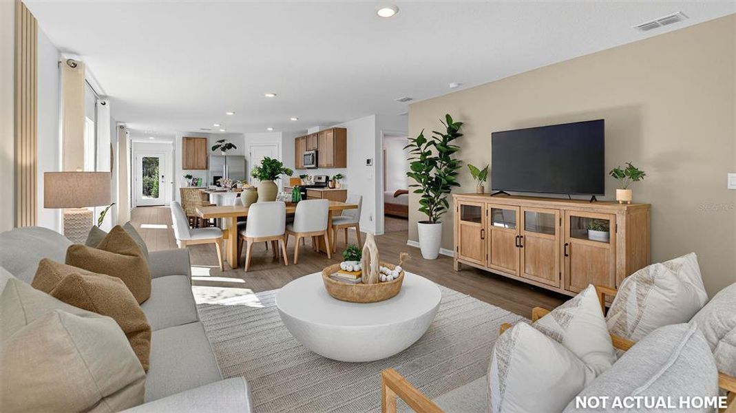 Furnished interior view inside a new home in , Bunnell (Image 25).